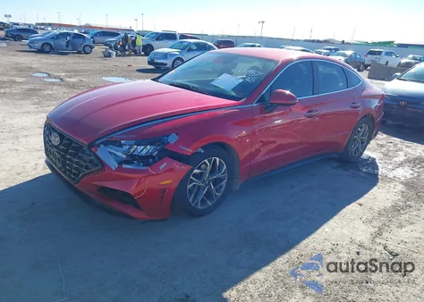 2020 Hyundai Sonata Sel from USA, damaged, VIN 5NPEF4JA9LH058540